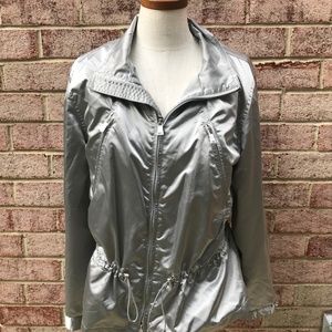 Lauren Ralph Lauren Active Metallic Silver Jacket